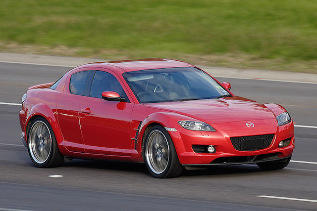 red RX8 red RX8