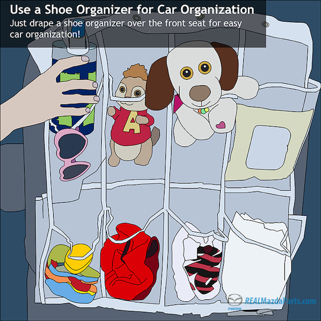 Shoe Organizer Hack
