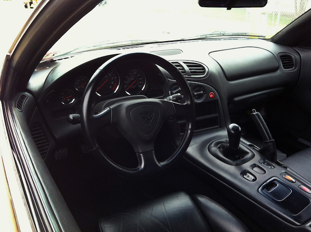 RX7 Widebody interior
