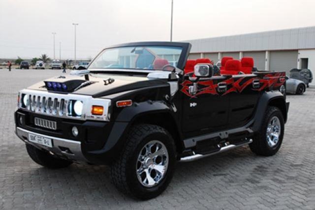 Convertible hummer