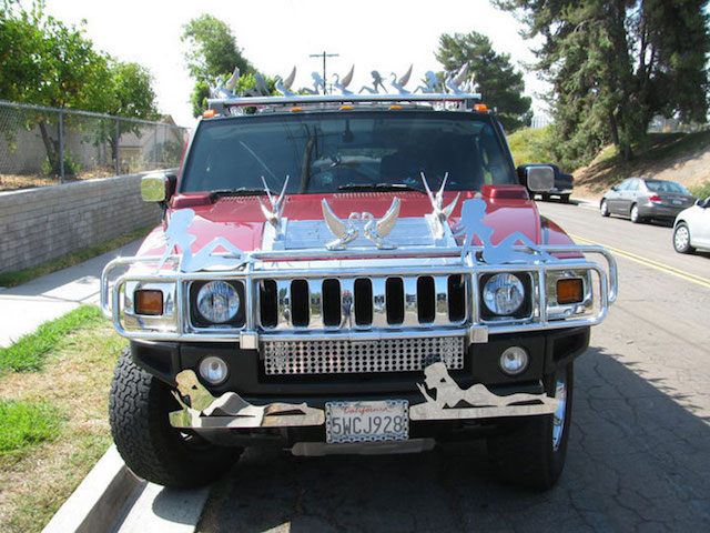 Flap girl hummer