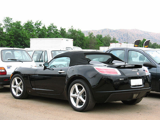 Black Saturn Sky