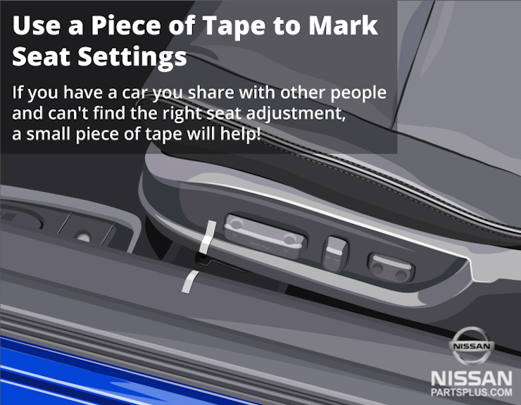 seat settings tape mark hack seat settings tape mark hack