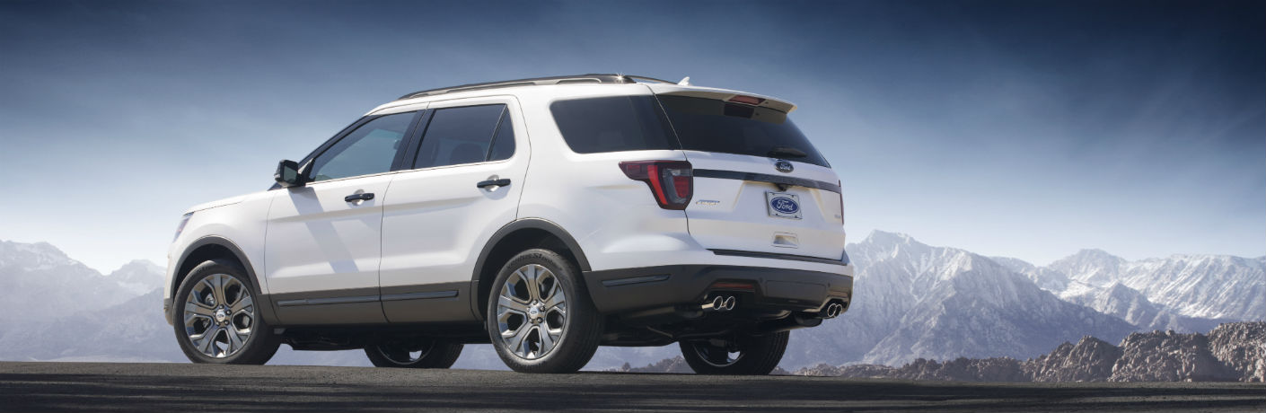ford explorer white on mountain_o