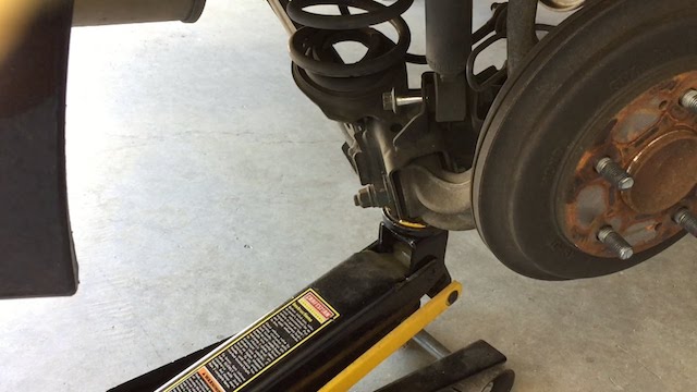 Failing shock absorber