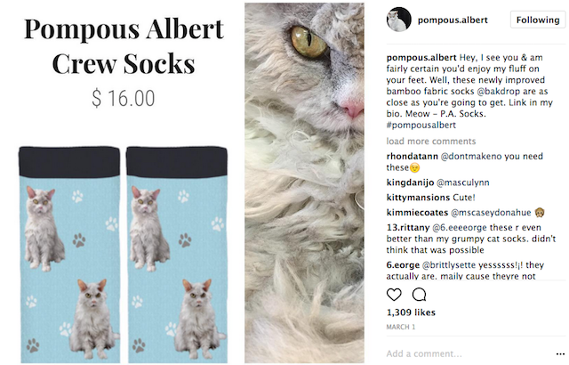 Pompus Albert Socks
