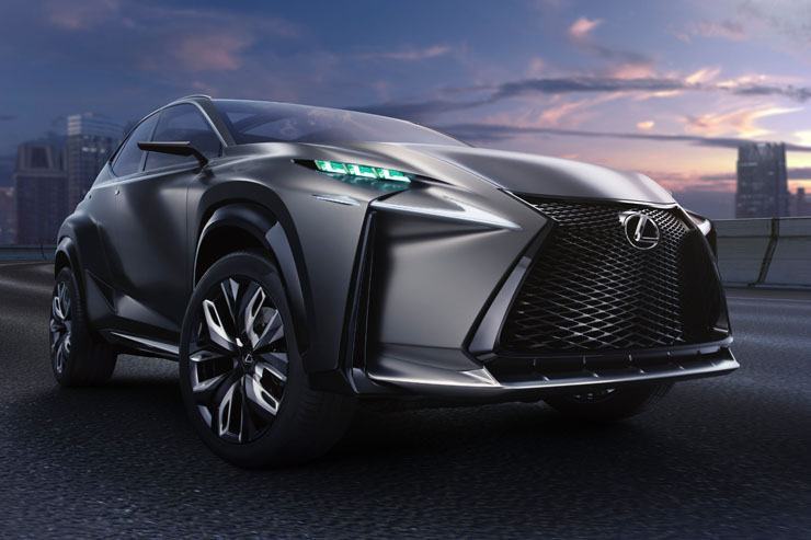 Lexus Goes Turbo - LF-NX Advanced Crossover Concept Lexus Goes Turbo - LF-NX Advanced Crossover Concept