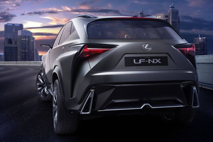 Lexus Goes Turbo - LF-NX Advanced Crossover Concept Lexus Goes Turbo - LF-NX Advanced Crossover Concept