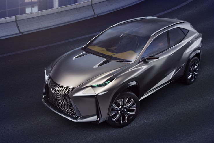 Lexus Goes Turbo - LF-NX Advanced Crossover Concept Lexus Goes Turbo - LF-NX Advanced Crossover Concept