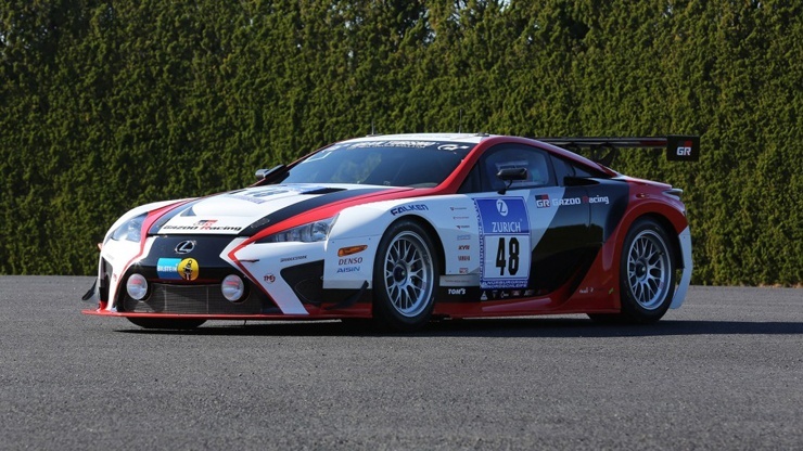 Toyota 2014 Lexus LFA Code X race car - front 2 Toyota 2014 Lexus LFA Code X race car - front 2