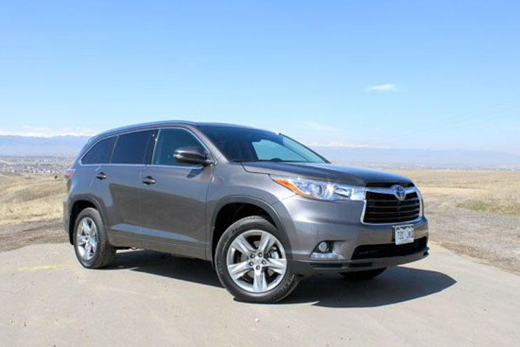 2014 Toyota Highlander Limited Review - Front Profile 2014 Toyota Highlander Limited Review - Front Profile