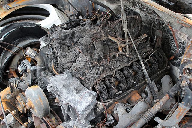 Overheated engine Overheated engine