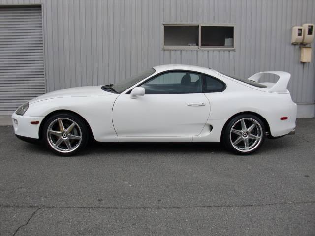 White Toyota Supra White Toyota Supra