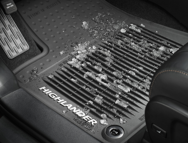 Toyota Highlander all weather floor mats PT908-48140-20 Toyota Highlander all weather floor mats PT908-48140-20