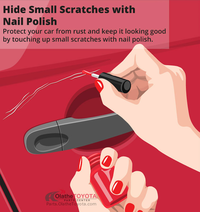 Nail polish scratch hack Nail polish scratch hack