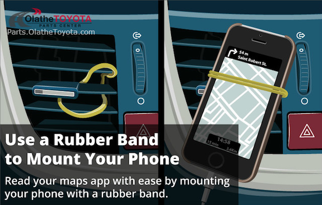 Phone mount hack Phone mount hack