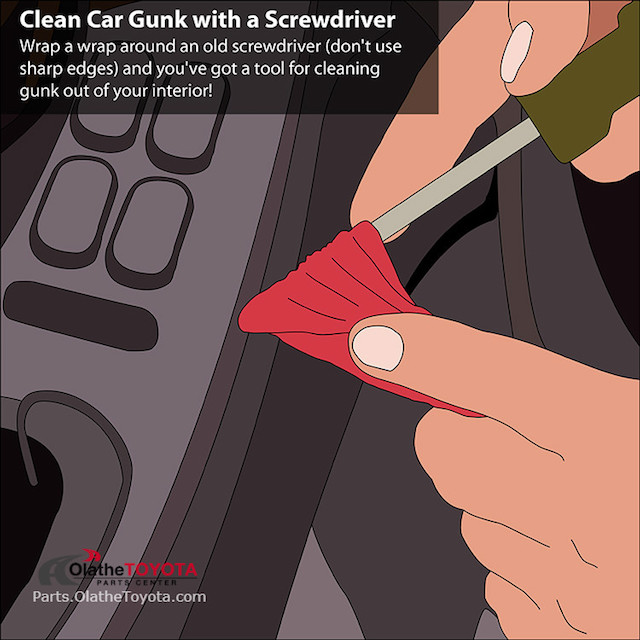 Screwdriver gunk hack Screwdriver gunk hack