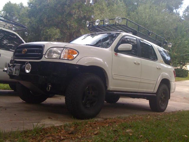 white Lifted Sequoia white Lifted Sequoia