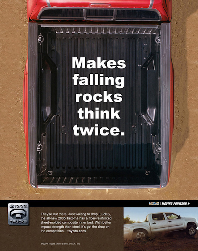 Tacoma ad 6 Tacoma ad 6