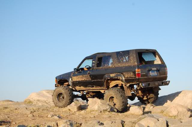 Blk mud 4runner