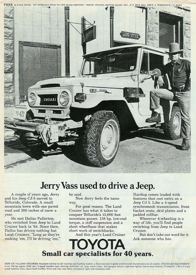 Land Cruiser ad 1