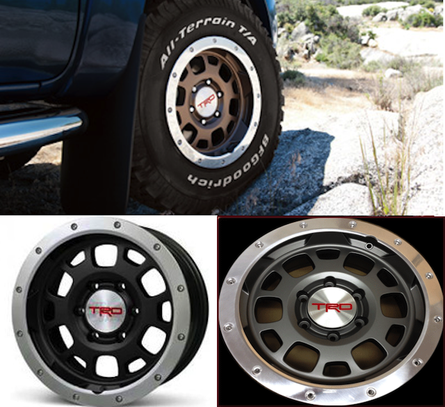 toyota trd wheel comparison toyota trd wheel comparison
