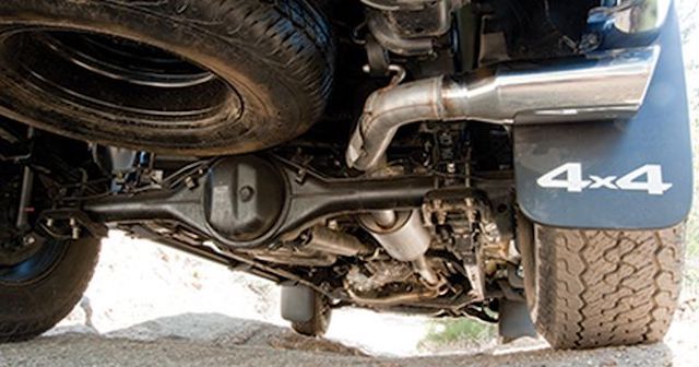 TRD exhaust system