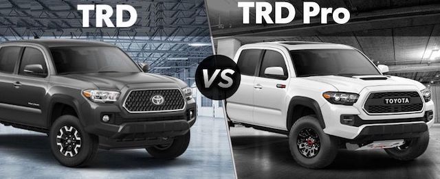 trd vs trd pro trd vs trd pro