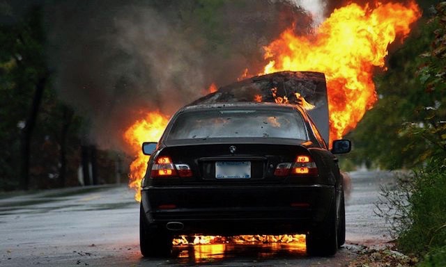 Car fire