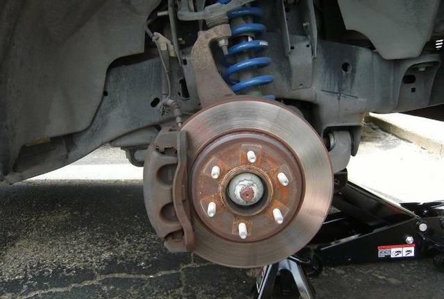Change ford rotor