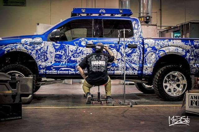 Custom Ford artist Custom Ford artist