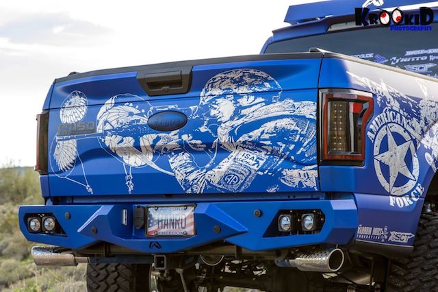 Custom military Ford pickup Custom military Ford pickup