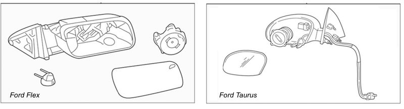 Ford mirrors