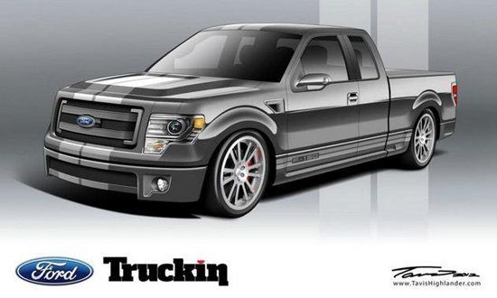 Ford Brings Custom F-Series Pickups to 2012 SEMA - Truckin' Magazine Ford Custom F-Series - Truckin' Magazine