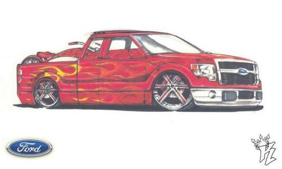 Ford Brings Custom F-Series Pickups to 2012 SEMA - K-Daddyz F-150 Ford Custom F-150 K-Daddyz