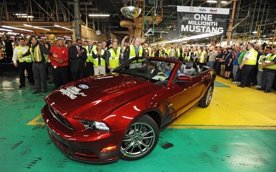 Ford Builds One Millionth Flat Rock Mustang