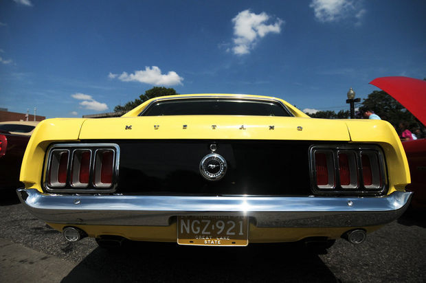 2013 Woodward Dream Cruise Mustang Alley - Photos and Video 2013 Woodward Dream Cruise Mustang Alley