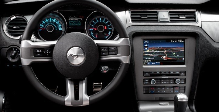 Ford Mustang Dashboard The Newest Sync Will Come To The Mustang First