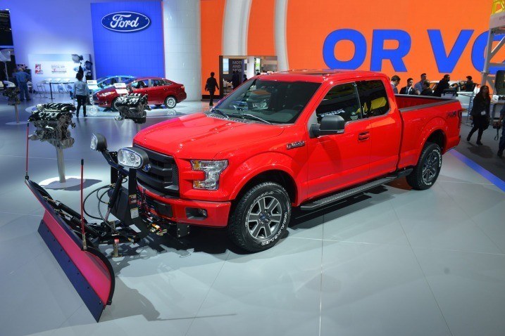 Ford Truck with Plow Snow Plow F-150 Ford