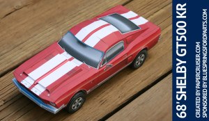 Paper Model of Shelby