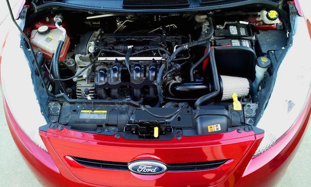 Red ford sedan engine Red ford sedan engine