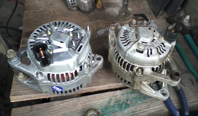 Replace alternator