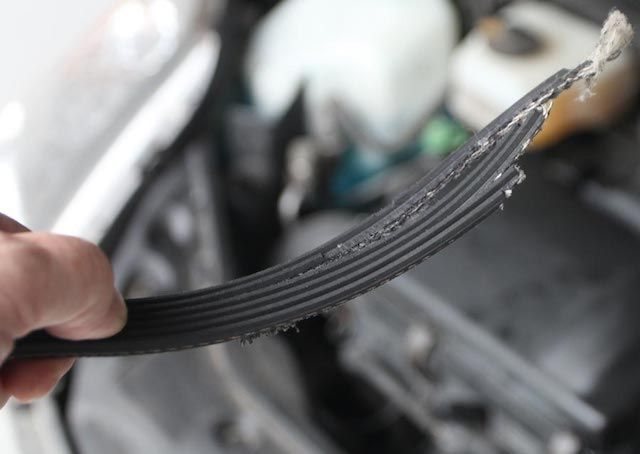 Worn belt