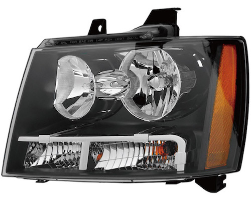 GM Headlight assembly