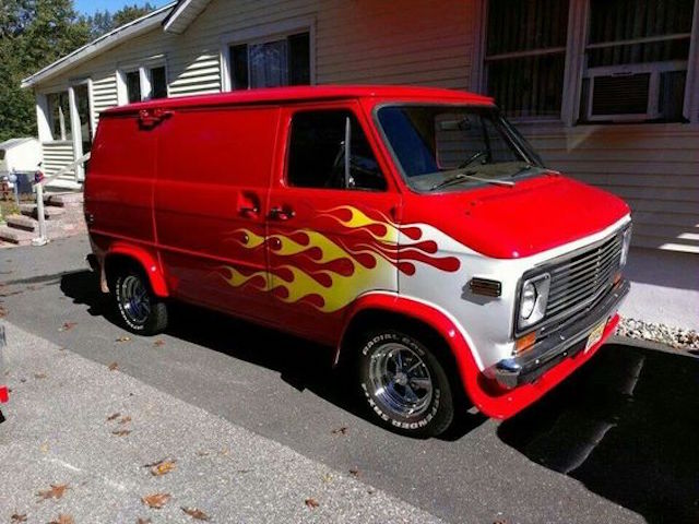 Wild chevy van paint 10
