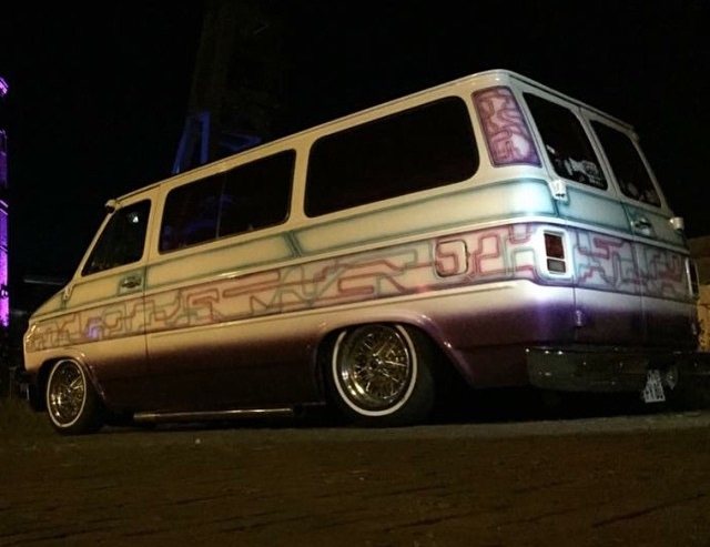 Wild chevy van paint 3