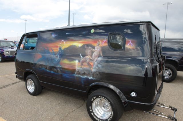 Wild chevy van paint 4