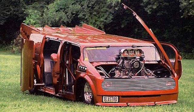 Wild chevy van paint 9