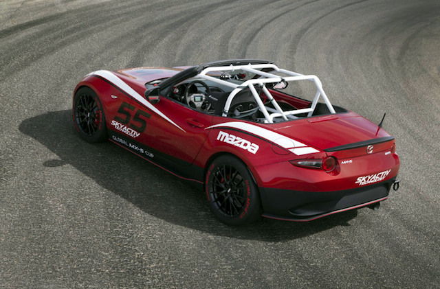 red Mx5 prototype red Mx5 prototype