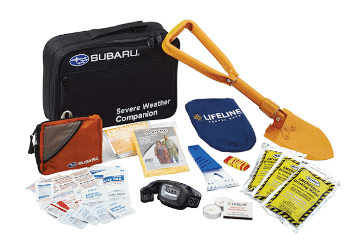Subaru severe weather kit